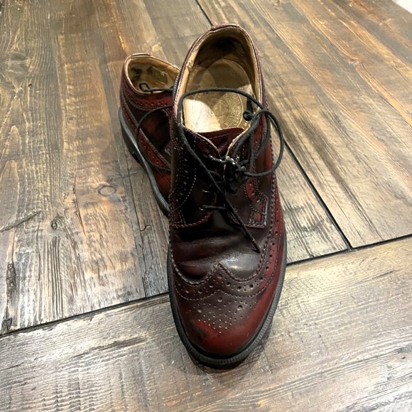 Dr Martens 14041 Brogues Arcadia Made in England Men Sz 6 Women Sz 7 UK Sz 5 VTG main image 11